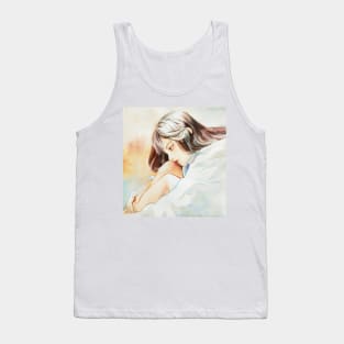 Girl Thinking Tank Top